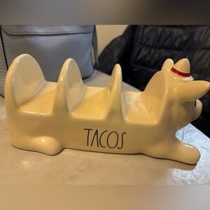 Rae Dunn Taco holder super cute.